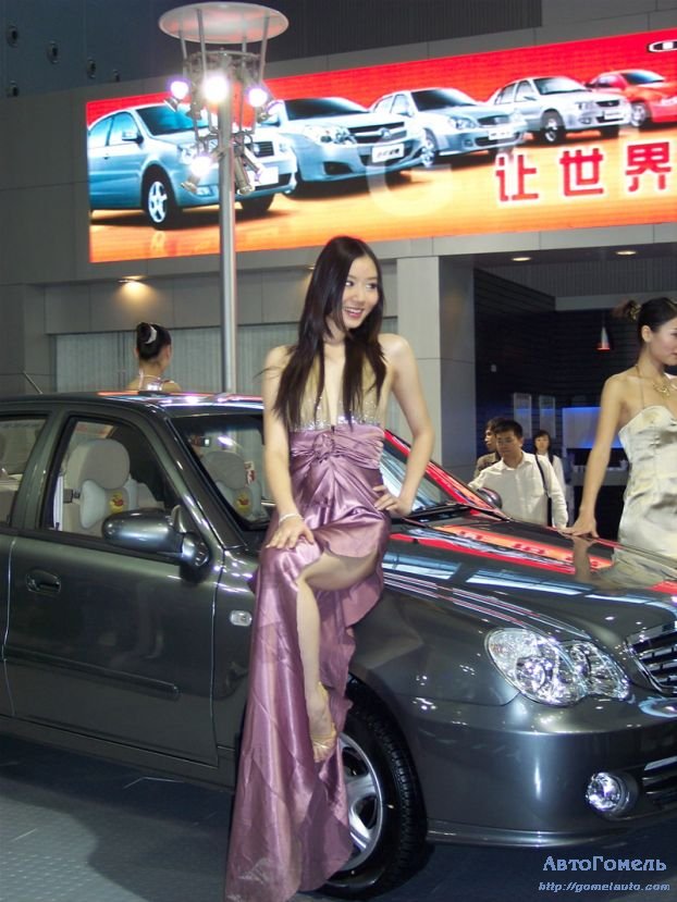 Guangzhou Auto Show: Девушки