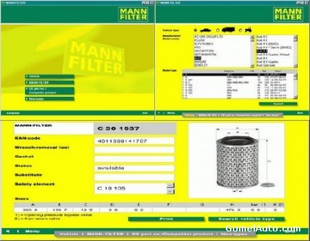 каталог масляных фильтров mann скачать каталог масляных фильтров mann скачать