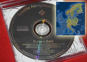 Навигация для автомобилей Honda: Alpine Honda 2009 Navigation DVD Eastern Europe v.3.31