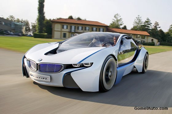 гибрид BMW I8 Concept Spyder