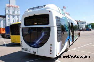 Первый гибридный автобус Беларуси