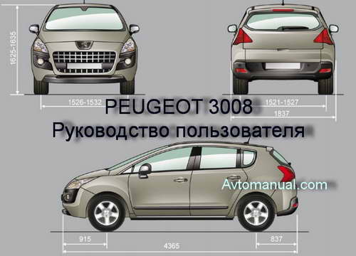 3008 Peugeot    -  8
