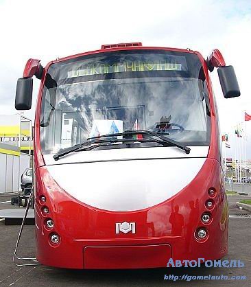 Новый белорусский футуристический троллейбус Белкоммунмаш-42003А