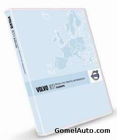 Штатный диск навигации Volvo RTI 2009.1 DVD (европа)
