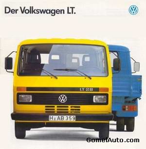 Руководство по ремонту автомобиля Volkswagen VW LT / LT 4x4 1975 - 1995 года выпуска