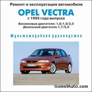 Руководство по ремонту автомобиля Opel Vectra B с 1995 года выпуска