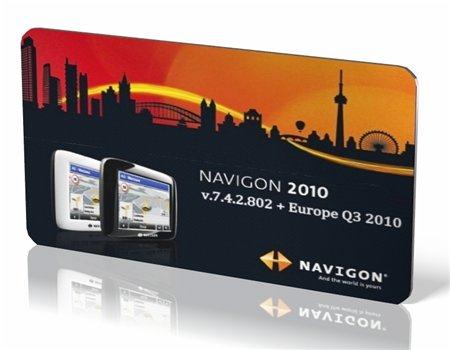 NAVIGON 7.4.2.802 + Europe Q3 2010 (2010/ENG/RUS) - PDA/PNA