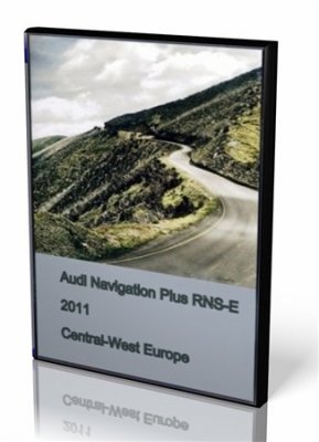 Audi Navigation Plus RNS-E 2011 Central-West Europe (Multilanguage)