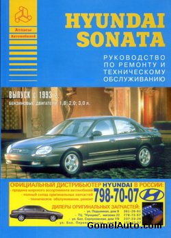 Руководство по ремонту и техобслуживанию автомобиля Hyundai Sonata с 1993 года выпуска