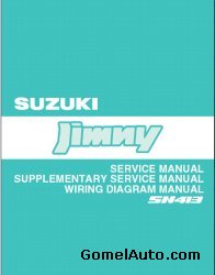 Руководство по ремонту Suzuki Jimny SN413