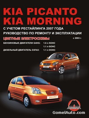 Руководство по ремонту Kia Picanto скачать