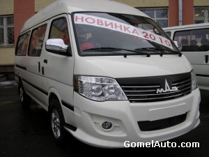 МАЗ будет выпускать автомобили скорой помощи на базе китайского микроавтобуса BAW-15