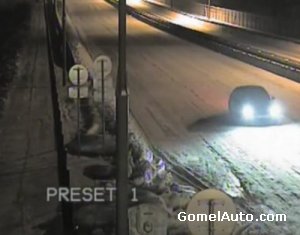 Россиянин на угнанной BMW прорывался через белорусско-польскую границу (видео)