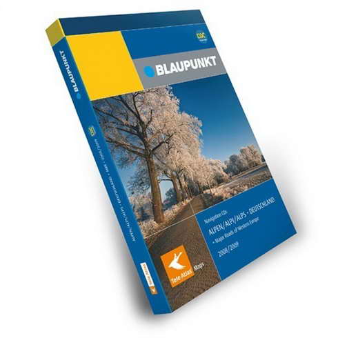 Blaupunkt Tele Atlas. Основные дороги Европы 2008/2009 DX
