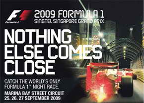 Видео гонок Формула 1: Гран-При Сингапура / Formula 1 Singtel Singapore Grand Prix (2009)