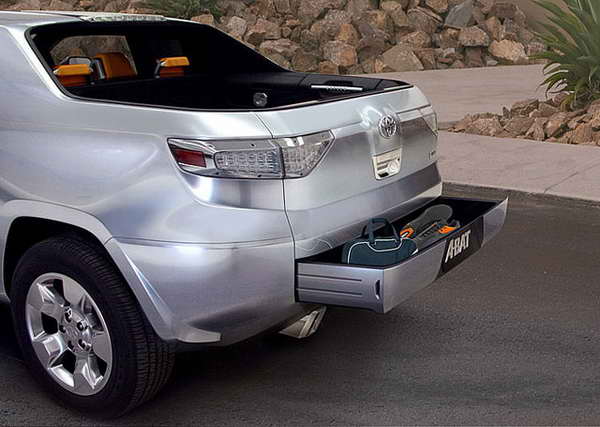 Toyota A-BAT Hybrid Pickup Concept