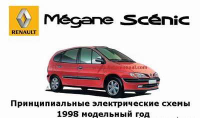 Электрические схемы для Renault Megane Scenic 1998 модельный год