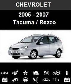 Руководство по ремонту Chevrolet Tacuma / Rezzo скачать