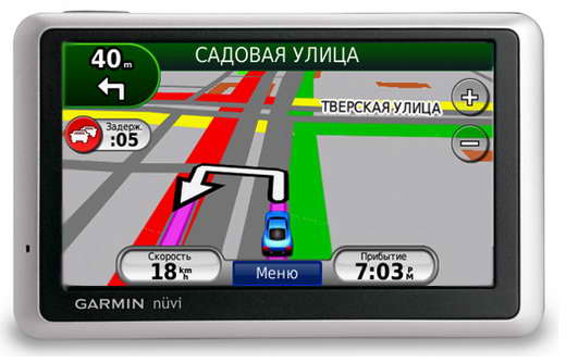 GPS навигация Garmin: Дороги России версия 5.13