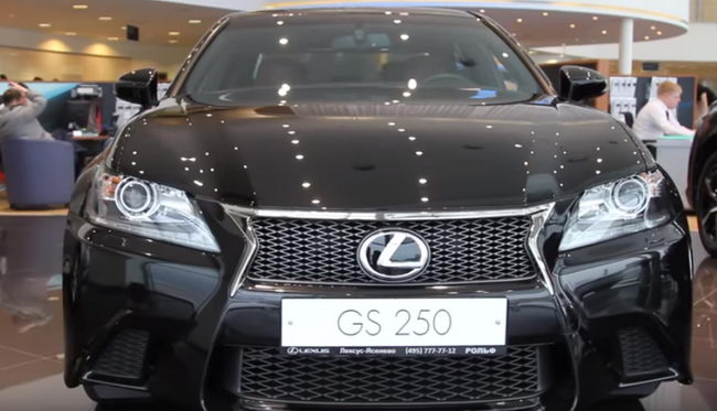Обзор Lexus GS250: фото автомобиля, характеристики, расход топлива
