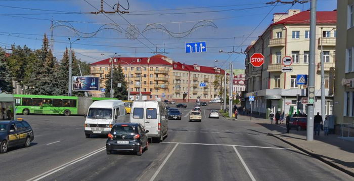 В Гомеле планируют преобразовать перекресток ул.Интернациональная – пр-т Ленина