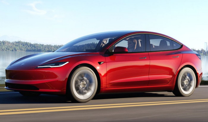 Обновленная Tesla Model 3 сначала появится в Европе, затем в США