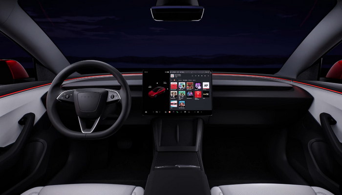 фото салона Tesla Model 3 2024