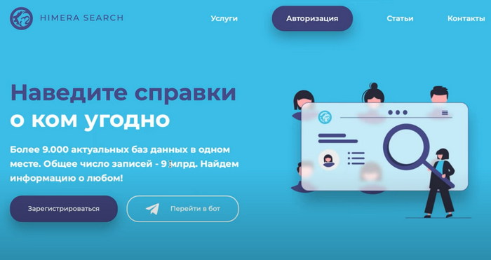 поиск владельца авто Himera Search