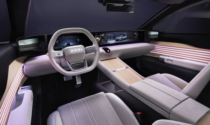 автомобиль Audi E Concept