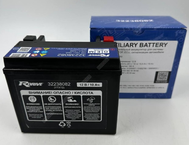 Аккумулятор RDrive OEM Detali 32238082 — качественный аналог для автомобилей Volvo