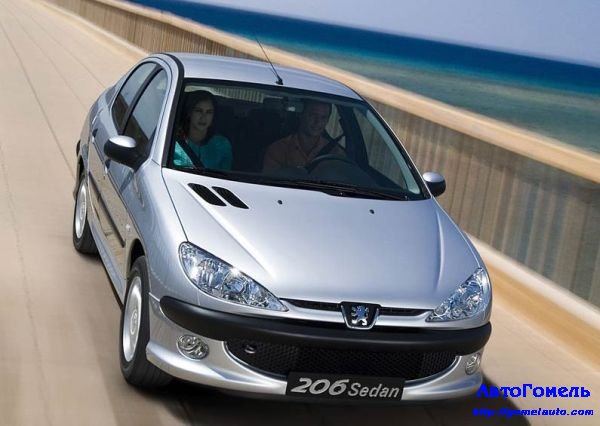 Peugeot 206 Sedan: Мечта - за 1 день!