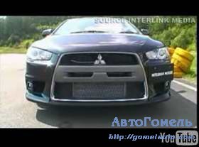 Видео: Mitsubishi Lancer Evolution X