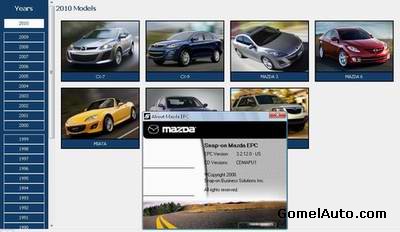 Каталог запчастей Mazda USA ProQuest 10.2009