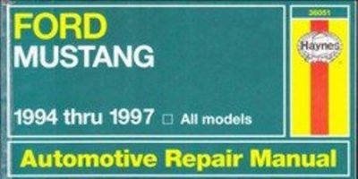 Ford Mustang. Haynes Automotive Repair Manual