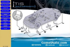 Дилерская программа диагностики Toyota Techstream версия 5.10.029 (2010 год)