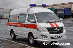 МАЗ будет выпускать автомобили скорой помощи на базе китайского микроавтобуса BAW-15