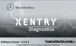 Программа для диагностики автомобилей Mercedes DAS / XENTRY (версия 1.2013)