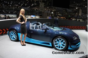 Bugatti опубликовал тизер Bugatti Veyron Grand Sport Vitesse