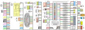 Схемы электрооборудования автомобилей Lada Granta (Лада Гранта)