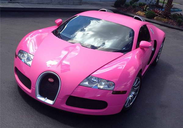 Розовый Veyron