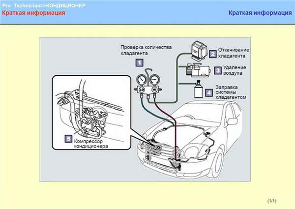 Учебное наглядное пособие для СТО. Учебное пособие. Кондиционер