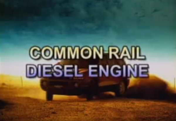 Видео о работе Common Rail Diesel Engine
