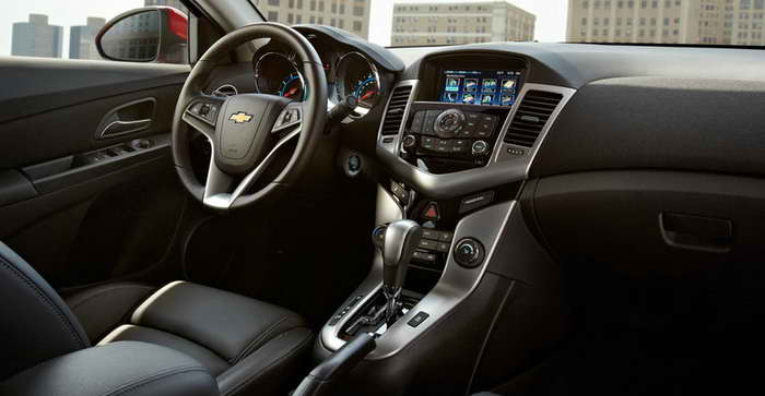Chevrolet Cruze 2014 обзор фото салон интерьер