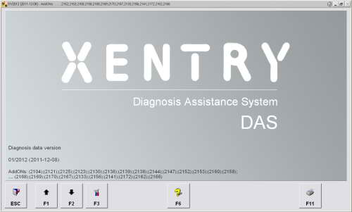 Диагностическая программа Mercedes-Benz DAS 03.2009 года